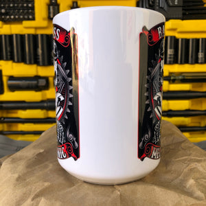 Badass Mechanic Coffee Mug.  